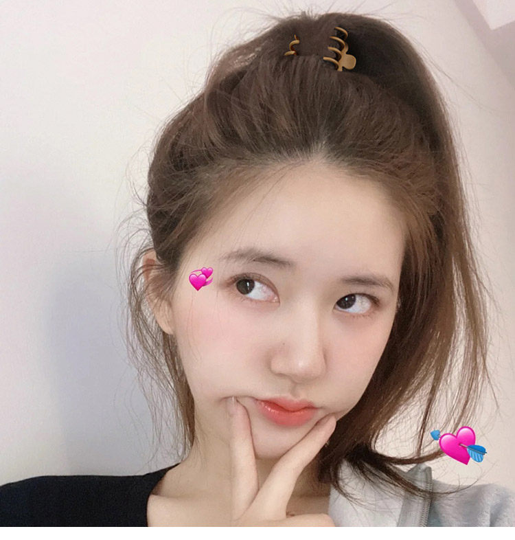 赵露思同款高马尾小抓夹发饰小号半扎固定神器夹子爪夹不塌发夹女