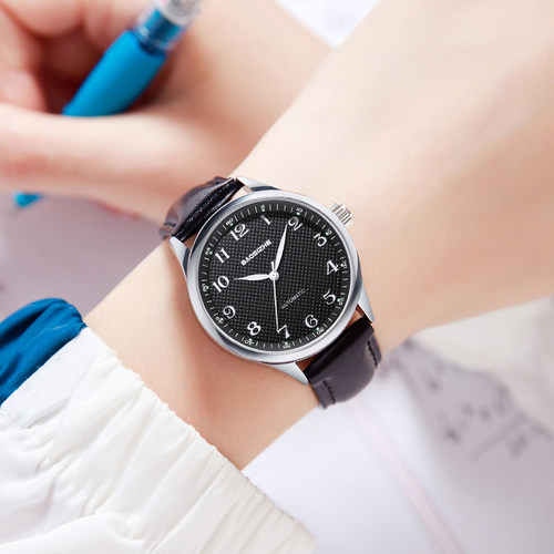 静音考试专用全自动纯机械手表男款公务员考公国考女款初高中学生 - 图1