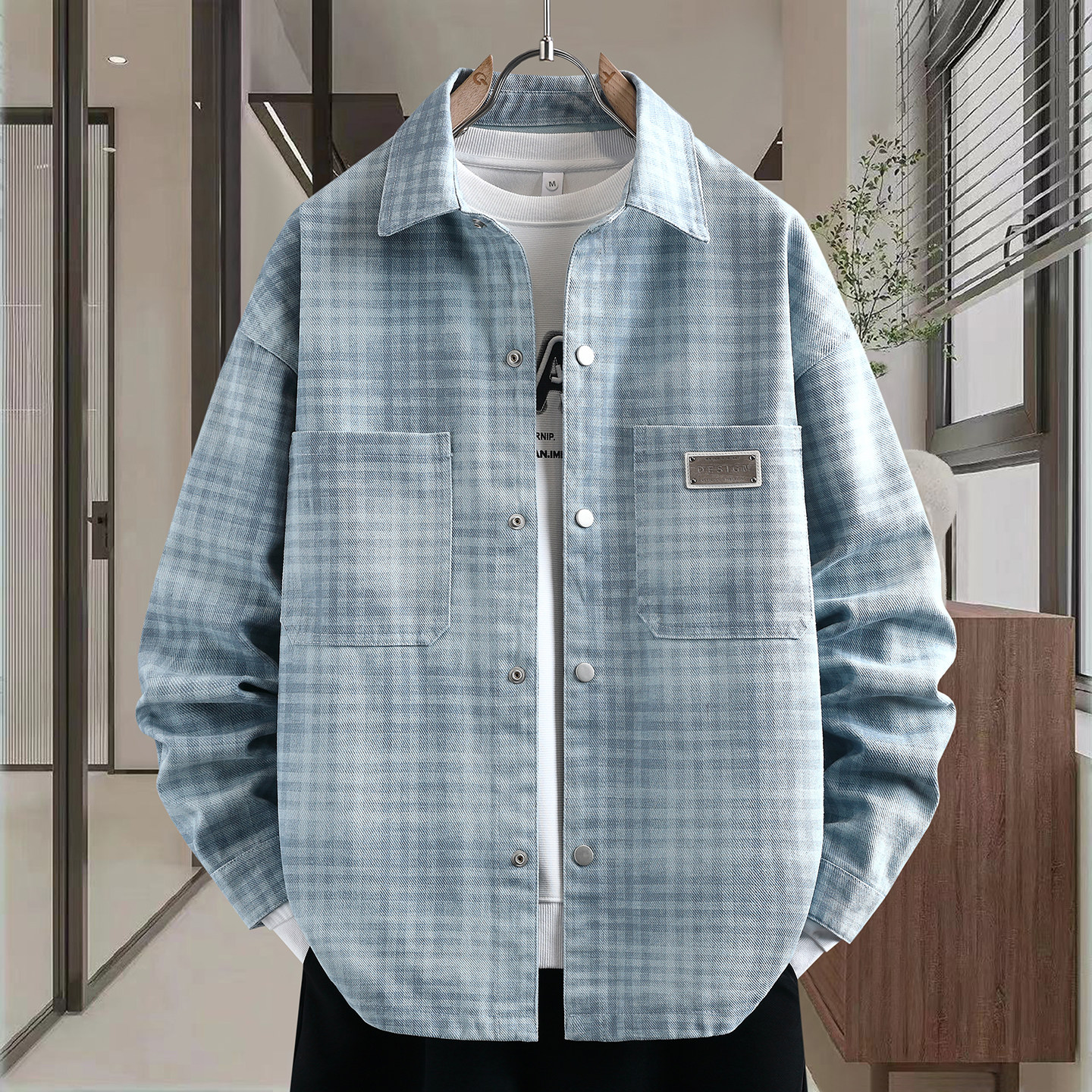 13青少年衬衫春秋装12岁高初中学生15男孩14大童宽松潮牌衬衣外套,淘宝优惠券,粉丝福利购,淘宝优惠卷