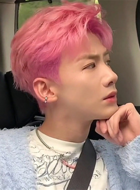 白敬亭款项男钛钢鱼骨玉珠