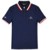 Biyin Lefen quầy quần áo nam đích thực cotton mùa hè amoniac màu rắn thời trang áo thun ngắn tay 382181581 - Polo ao polo nam Polo