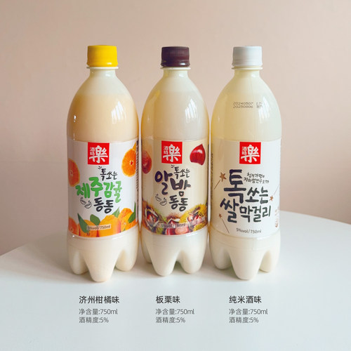 酒时乐韩国米酒玛克丽延边延吉朝鲜族韩式玛格丽玛可利低度甜酒纯 - 图0