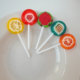 South Korea imported candy Waler brand fruit-flavored sliced lollipops 200g bagged Internet celebrity popular children's snacks