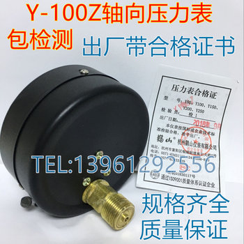 Hangzhou Yushan Instrument Co., Ltd. Y-100ZT ເຄື່ອງວັດແທກຄວາມກົດດັນຂອງຖັງອາຍແກັສ 1.6mpa Y100Z Heshan 2.5mpa