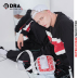 DRACONITE đường phố thời trang đường phố hip-hop cá tính xách tay nhỏ giản dị bag di túi nữ đeo chéo túi nam 12204 - Túi của con người túi da nam Túi của con người
