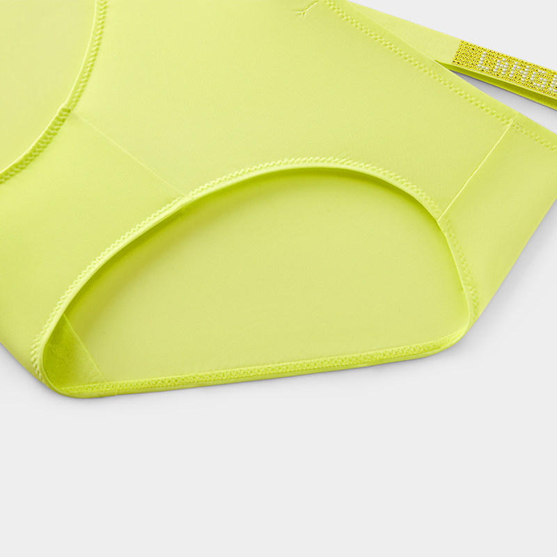 兰卓丽商场同款性感拼接内裤女时尚字母短裤棉质底档低腰三角裤,淘宝优惠券,粉丝福利购,淘宝优惠卷