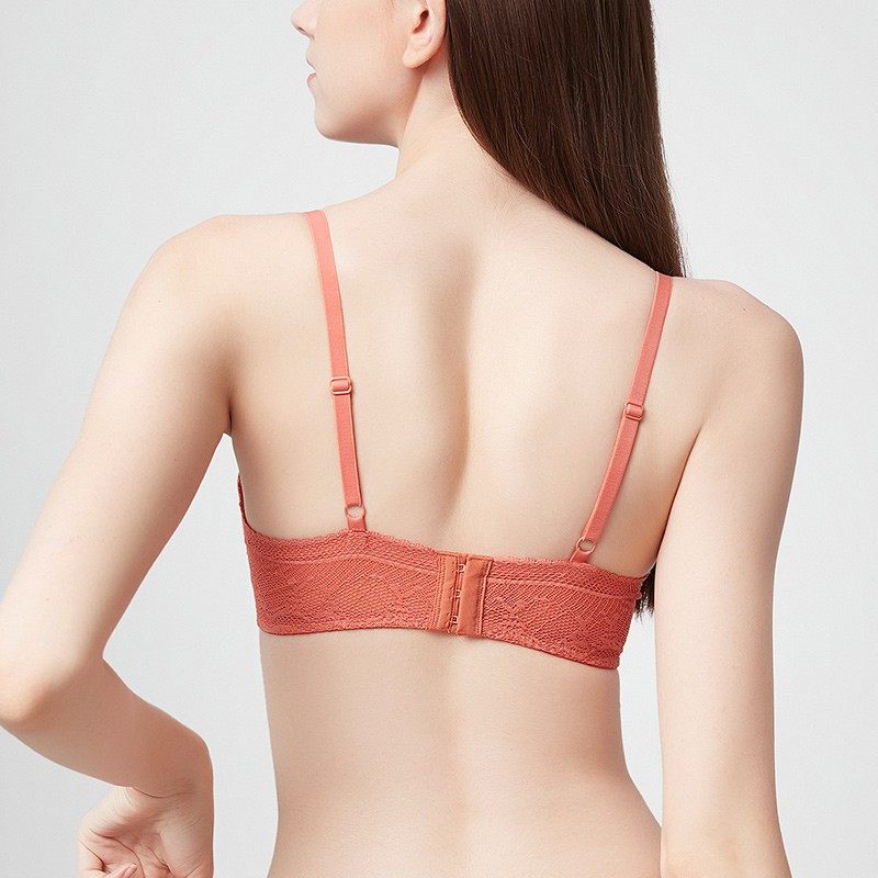 兰卓丽商场同款小胸聚拢无钢圈文胸 兰卓丽文胸