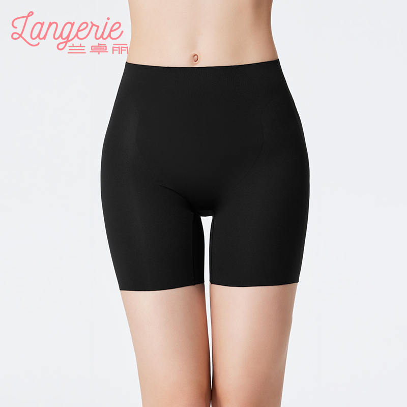 兰卓丽安全裤女三分裤可免穿内裤7A级抗菌纯棉底裆高腰收腹提臀裤 - 图0
