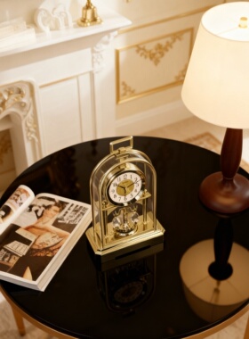 欧式合金复古机械表桌面摆件