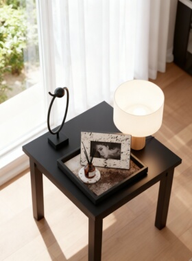 简约现代几何树脂桌面摆件送礼