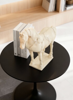 新中式树脂马摆件乔迁送礼