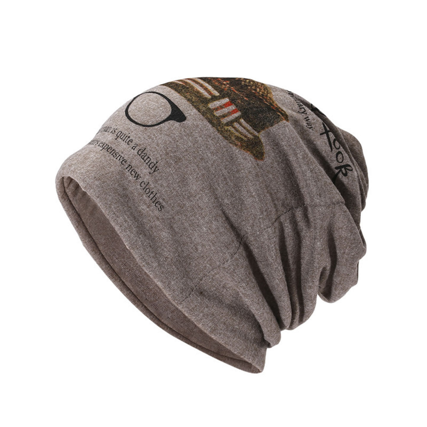 潮流帽子女秋冬季保暖休闲印花套头帽两用围脖套堆堆帽包头月子帽,淘宝优惠券,粉丝福利购,淘宝优惠卷