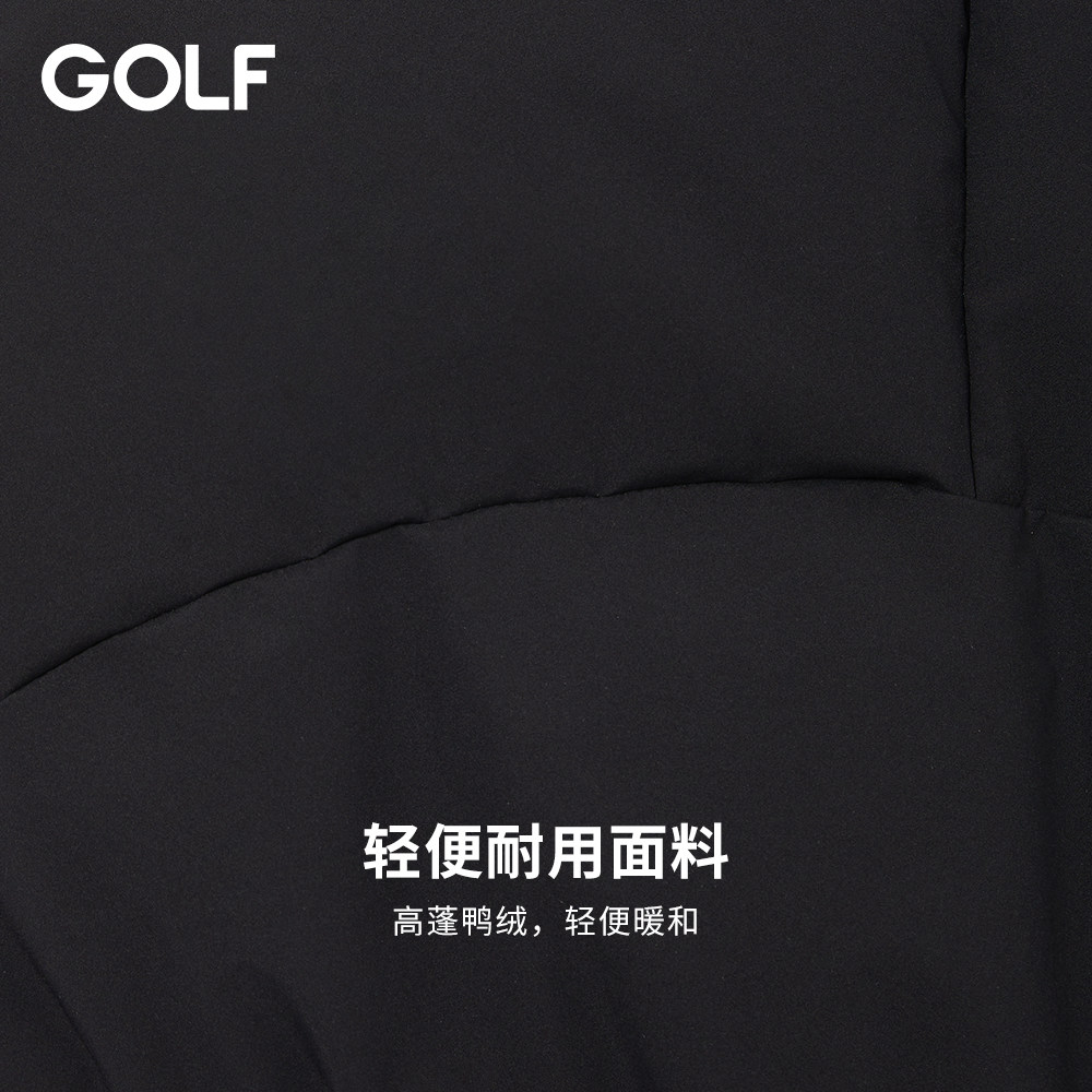 GOLF高尔夫Jeans羽绒马甲女25秋冬新款时尚百搭连帽保暖背心外套,淘宝优惠券,粉丝福利购,淘宝优惠卷
