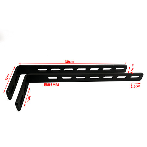 电动车货架改装支架边箱挂包90度连接摩托车边箱直角折弯碳钢加厚 - 图0