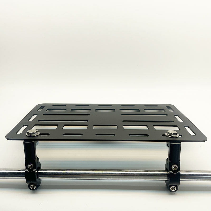Electric vehicle side bag hanger motorcycle left and right expansion camel bag side box side plate carbon steel 3mm thick tactical hanging plate