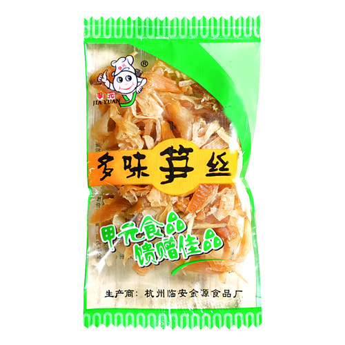 浙江特产笋干干货零食 临安多味笋丝笋干开袋即食小包装 - 图3