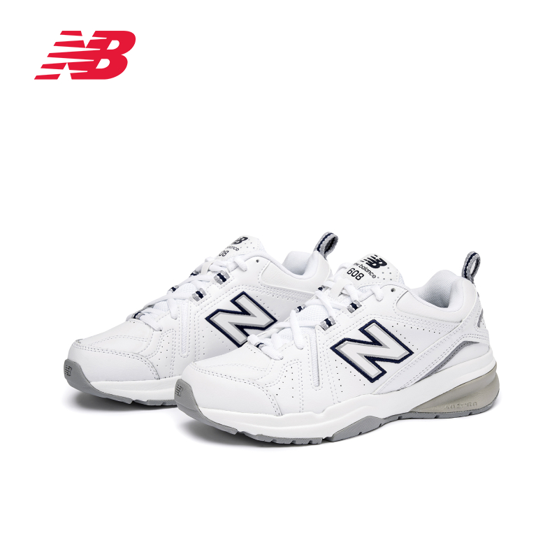 New Balance NB官方奥莱女鞋夏季室内场地百搭运动鞋老爹鞋608-图0