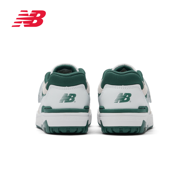 New Balance NB官方奥莱 4-7岁中童秋冬多彩可爱拼贴运动板鞋B550