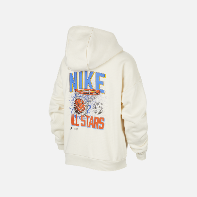 耐克大童透气超宽松套头连帽衫冬季男女童卫衣NIKE ICON HV1747 - 图2