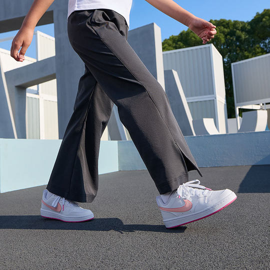 耐克酷菠萝大童低帮运动鞋冬季男女童耐穿板鞋NIKE COURT DV5456