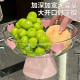 Fruit plate, light luxury style, high-end display snack plate, creative high-looking fruit plate, living room and tea house, 2024 new style