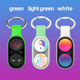 Amazon's hot-selling professional version of the finger decompression and decompression toy decompression artifact magnet ejection keychain black design