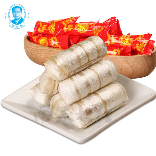 包邮沈阳特产不老林糖大虾酥糖花生酥心软糖休闲婚喜散装年货糖果 - 图3