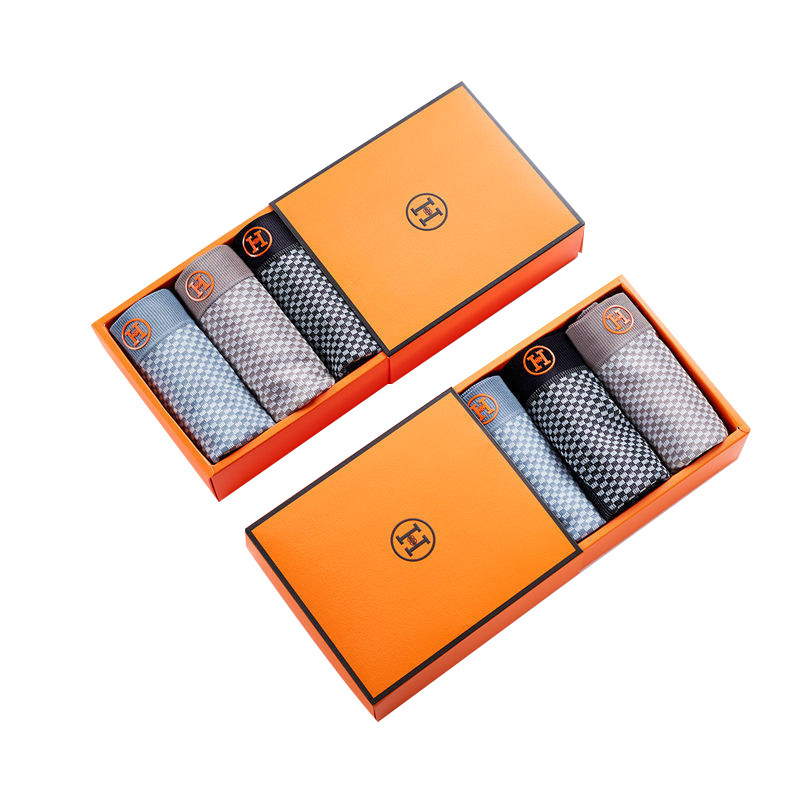 俞兆林莫代尔男士四平角轻薄内裤 俞兆林优格男平角内裤