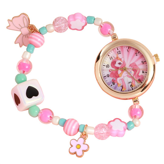 卡通清晰数字手链表怀表钥匙扣挂表学生考试用石英男女手表护士表