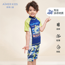 Купальный костюм / плавки 爱慕儿童泳装旗鱼舰队系列男孩五分泳裤ak2679272