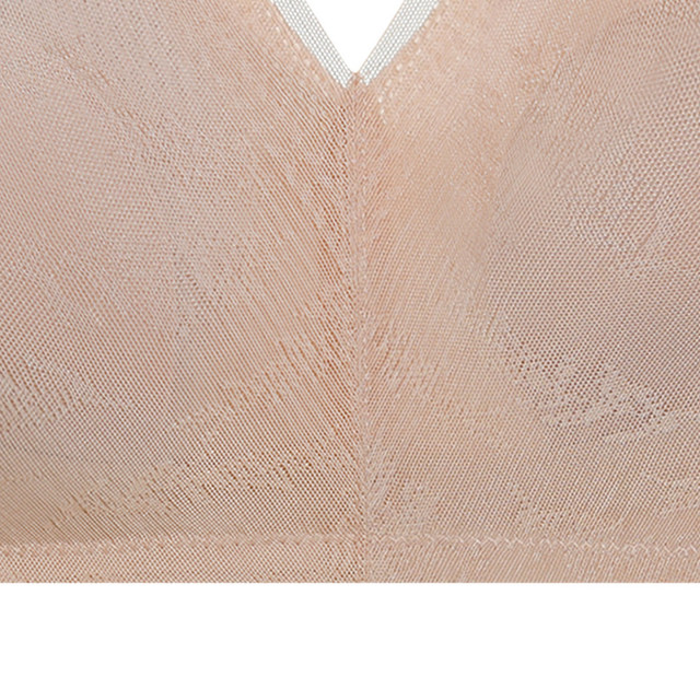 Adore Body Cool Breeze Summer Dream Underwear Women's Wireless Thin Cup Wide Shoulder Strap Hidden Hole Petal Bra AD170452