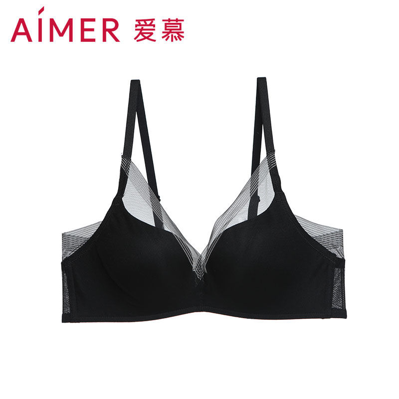 爱慕韵律之美3 / 4无托无钢圈中厚 爱慕文胸