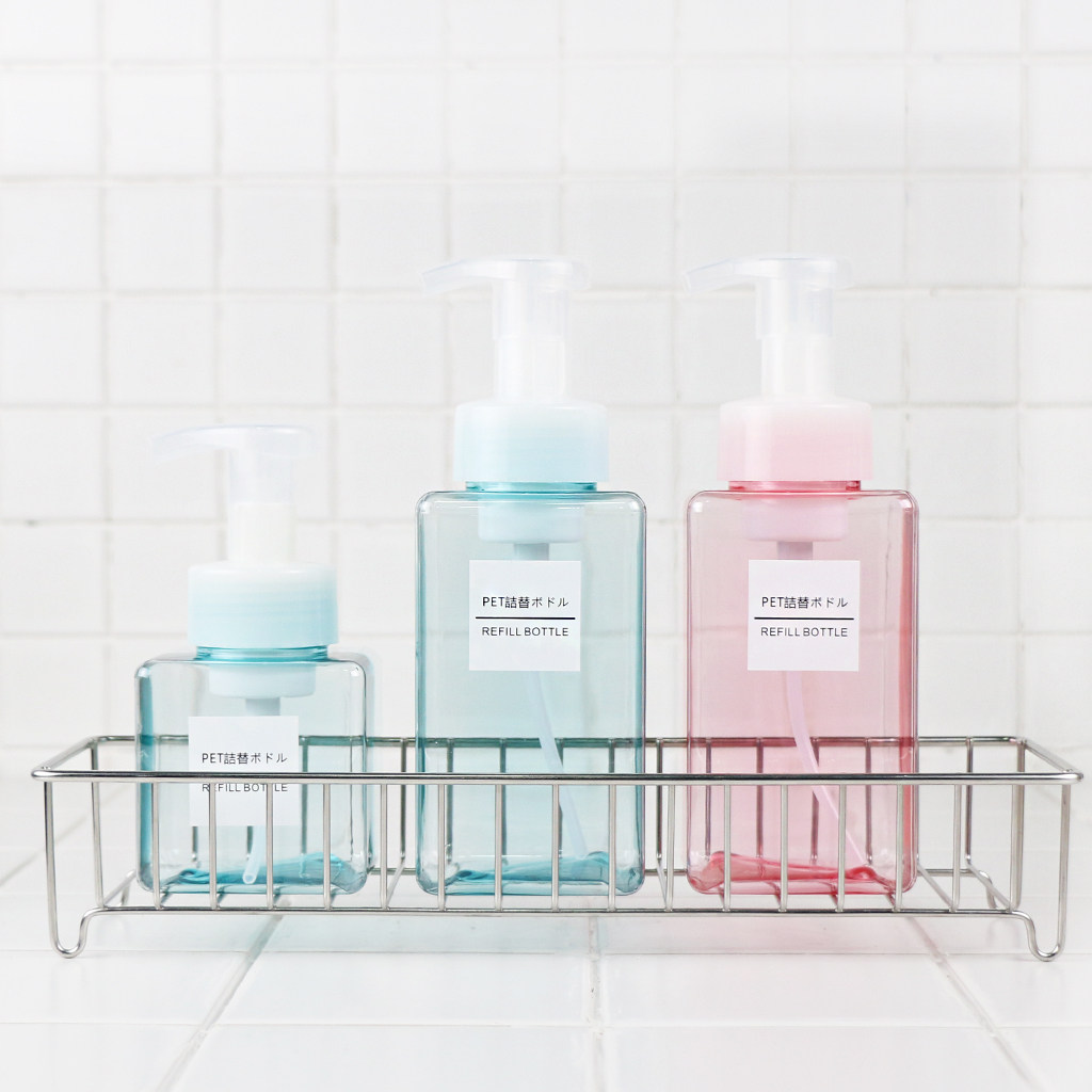 慕斯起泡瓶分装洗发水洗面奶沐浴露泡沫瓶按压打泡器瓶子日本按压,淘宝优惠券,粉丝福利购,淘宝优惠卷