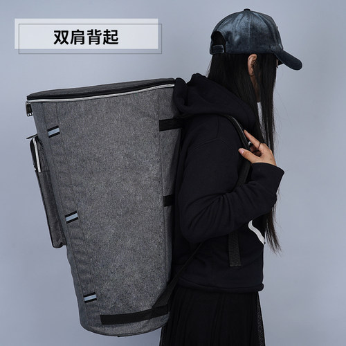 djembe加厚非洲鼓包手鼓包防水可手提袋套双肩包8寸10寸12寸13寸 - 图0