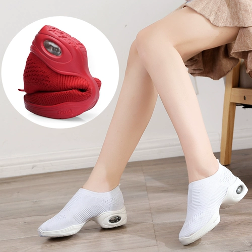 花蕴 Кушон, танцующая модная летняя спортивная обувь, мягкая подошва