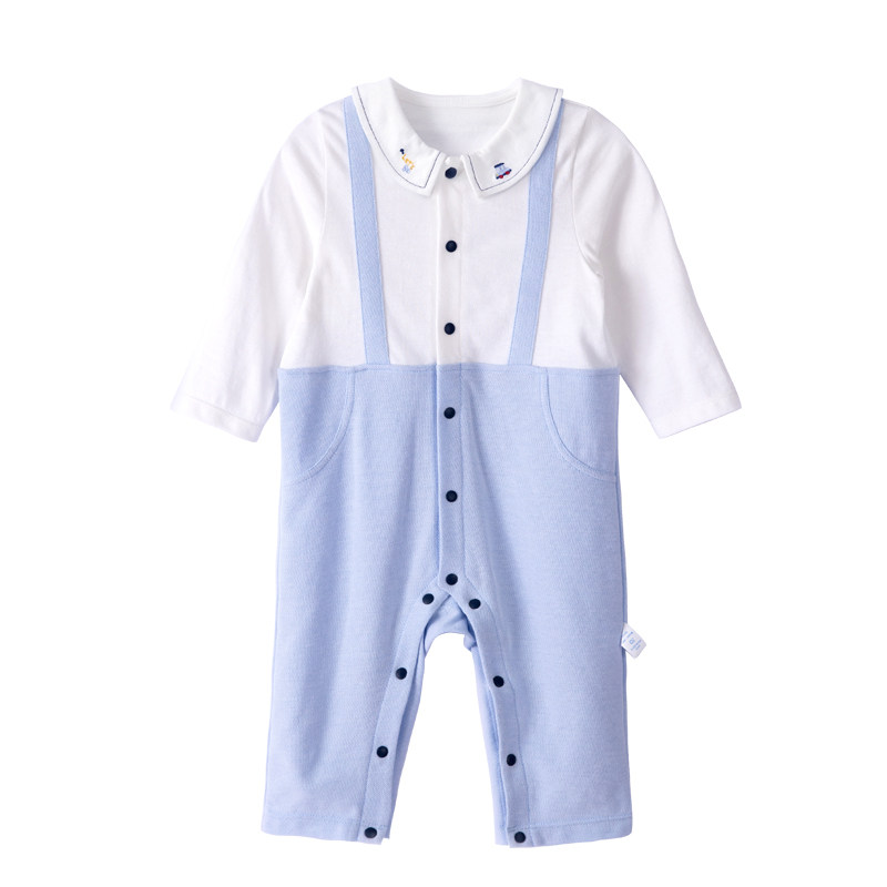 爱为诗0-2岁新生婴儿衣服男女哈衣 iwishkids连身衣/爬服/哈衣