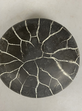 龟纹石装饰玄关天然奇石原石头