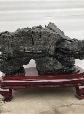 奇石原石头厅堂会所摆件天然石头