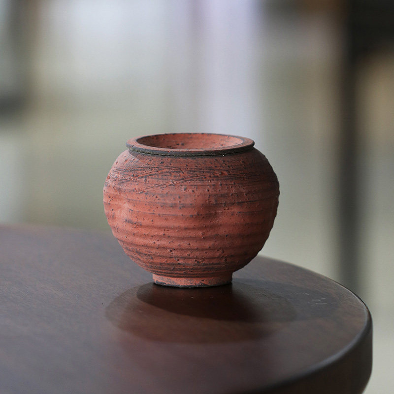 万家造物创意手工粉引建水茶洗陶瓷茶盂带盖茶渣缸茶洗缸笔洗水洗,淘宝优惠券,粉丝福利购,淘宝优惠卷