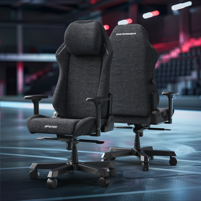 迪锐克斯DXRacer[大师系列布艺]老板椅人体工学办公电脑椅电竞椅 - 图0