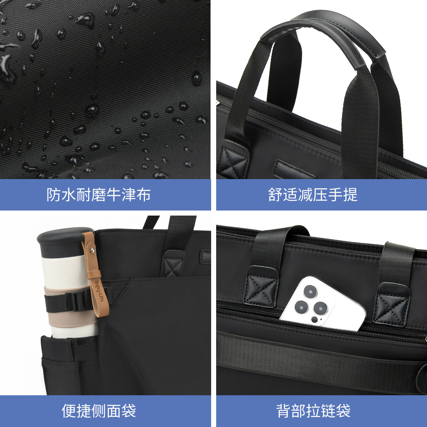 Feige horizontal style super cost-effective business briefcase