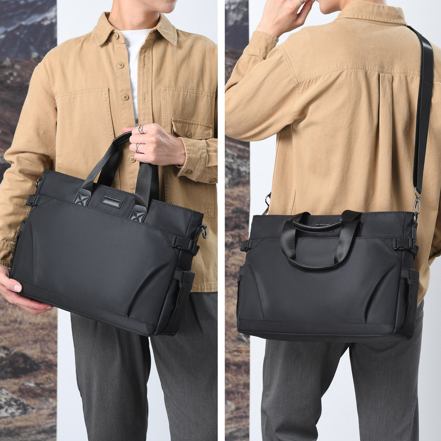 Feige horizontal style super cost-effective business briefcase