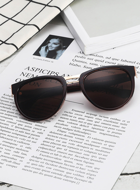 清仓太阳眼镜街拍复古风女