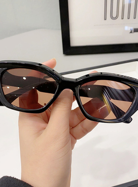 亏本清仓太阳镜海边墨镜女防紫外线高级感gm夏黑色眼镜时尚复古