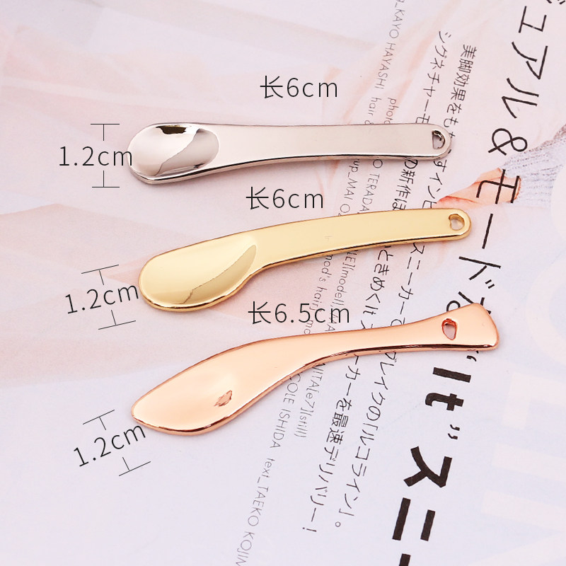 金属面霜 勺 眼霜粉霜挖勺挖棒 小勺子分装勺粉底勺刮棒 两件包邮,淘宝优惠券,粉丝福利购,淘宝优惠卷