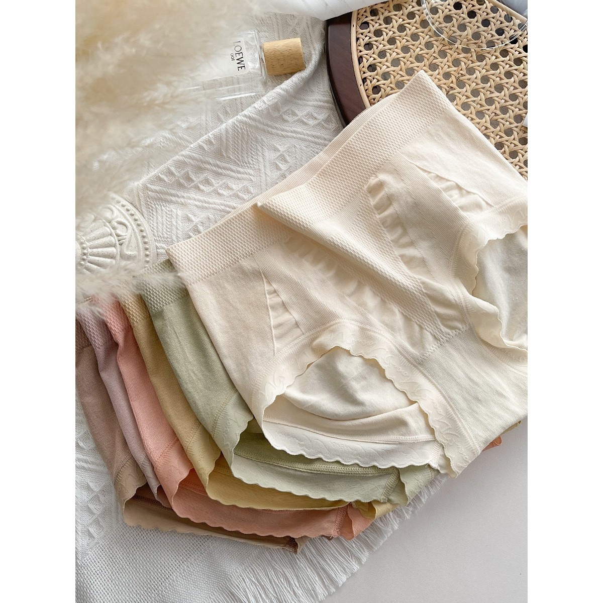 收腹提臀内裤女纯棉抗菌短裤中高腰莫代尔少女无痕透气女士三角裤,淘宝优惠券,粉丝福利购,淘宝优惠卷