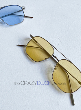 墨镜复古风金属架开车太阳眼镜