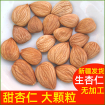New goods Xinjiang specialite Sweet Almond Big Grain Raw Taste Without Shell Raw South Almond Nut Zero Edible 500g