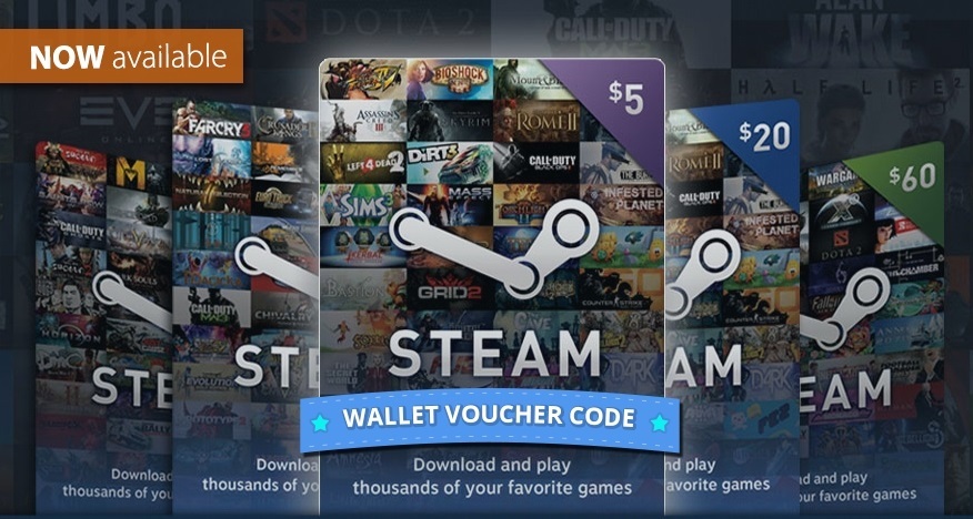 美国steam钱包充值点卡30美金 steam wallet gift card USD30-图0