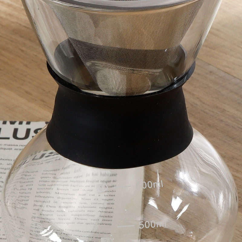 耐热高硼硅玻璃手冲咖啡壶北欧家用咖啡壶具304不锈钢漏斗套装,淘宝优惠券,粉丝福利购,淘宝优惠卷